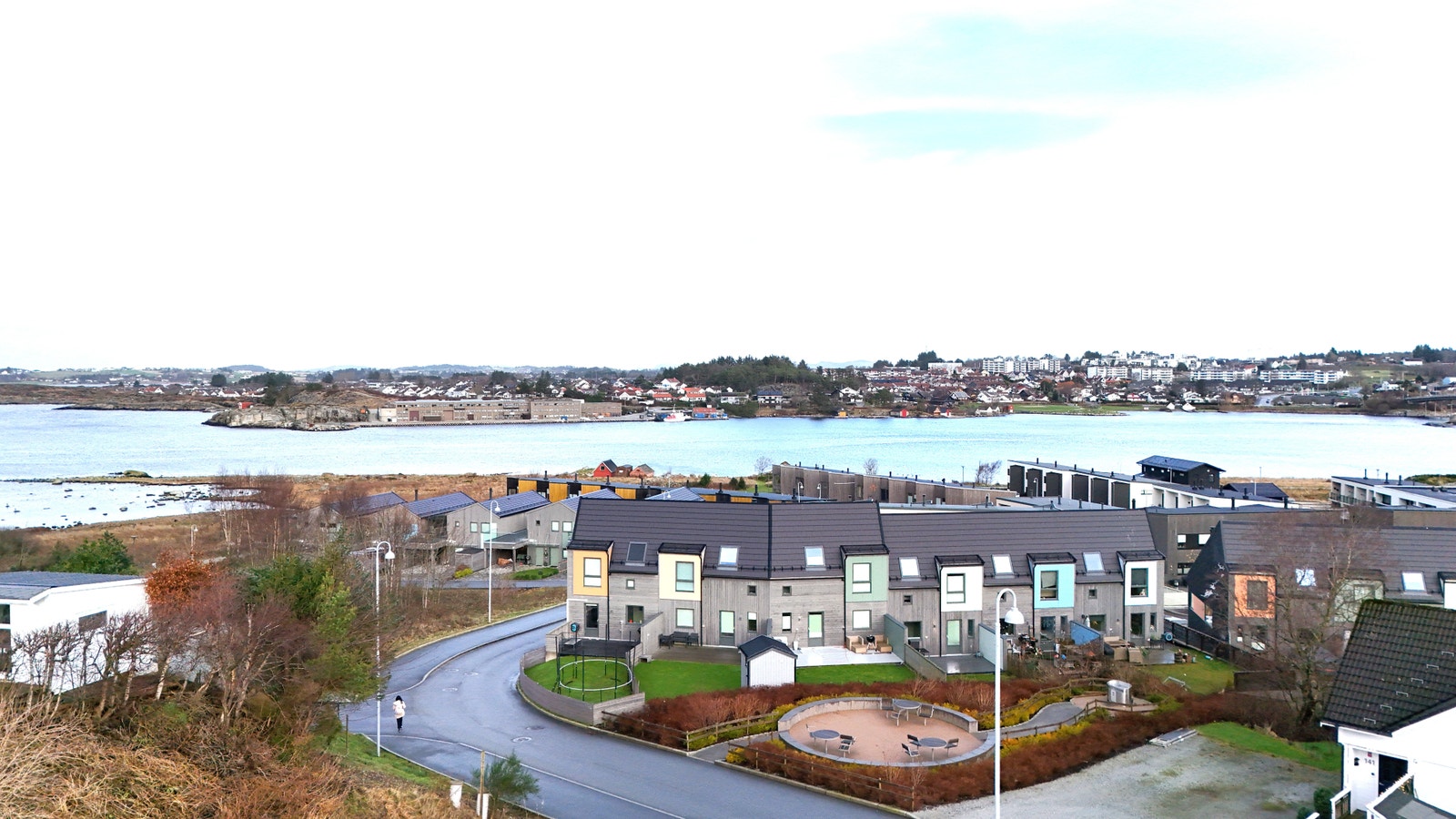 Utsikt fra tomt Galleribilde