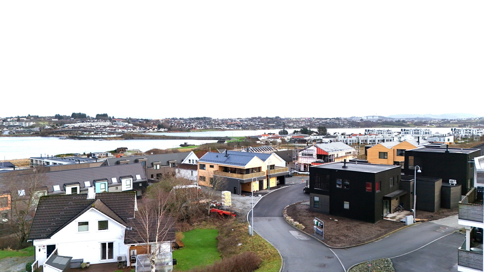 Utsikt fra tomt Galleribilde