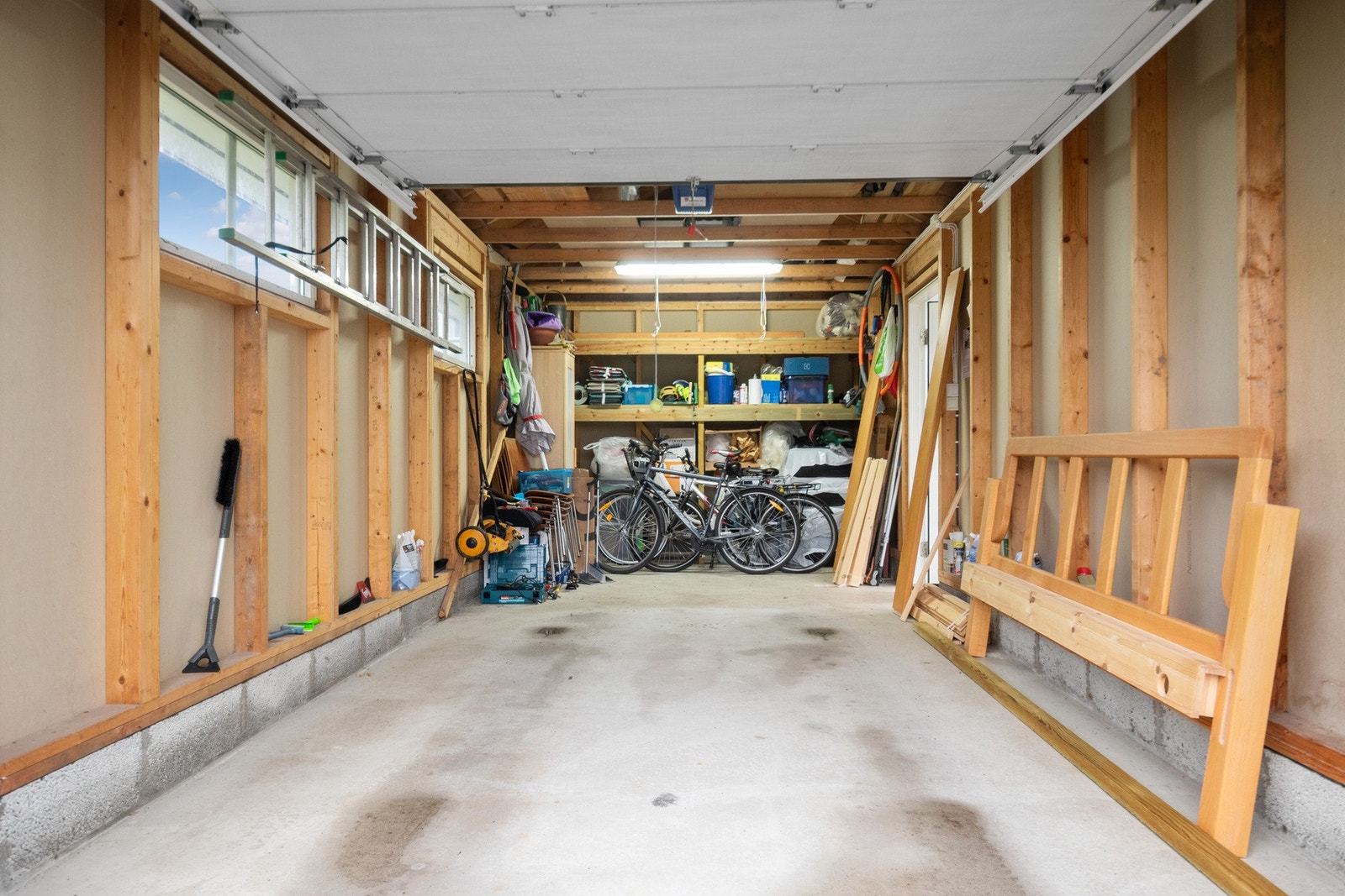 Gode lagringsmuligheter også i garasjen Galleribilde