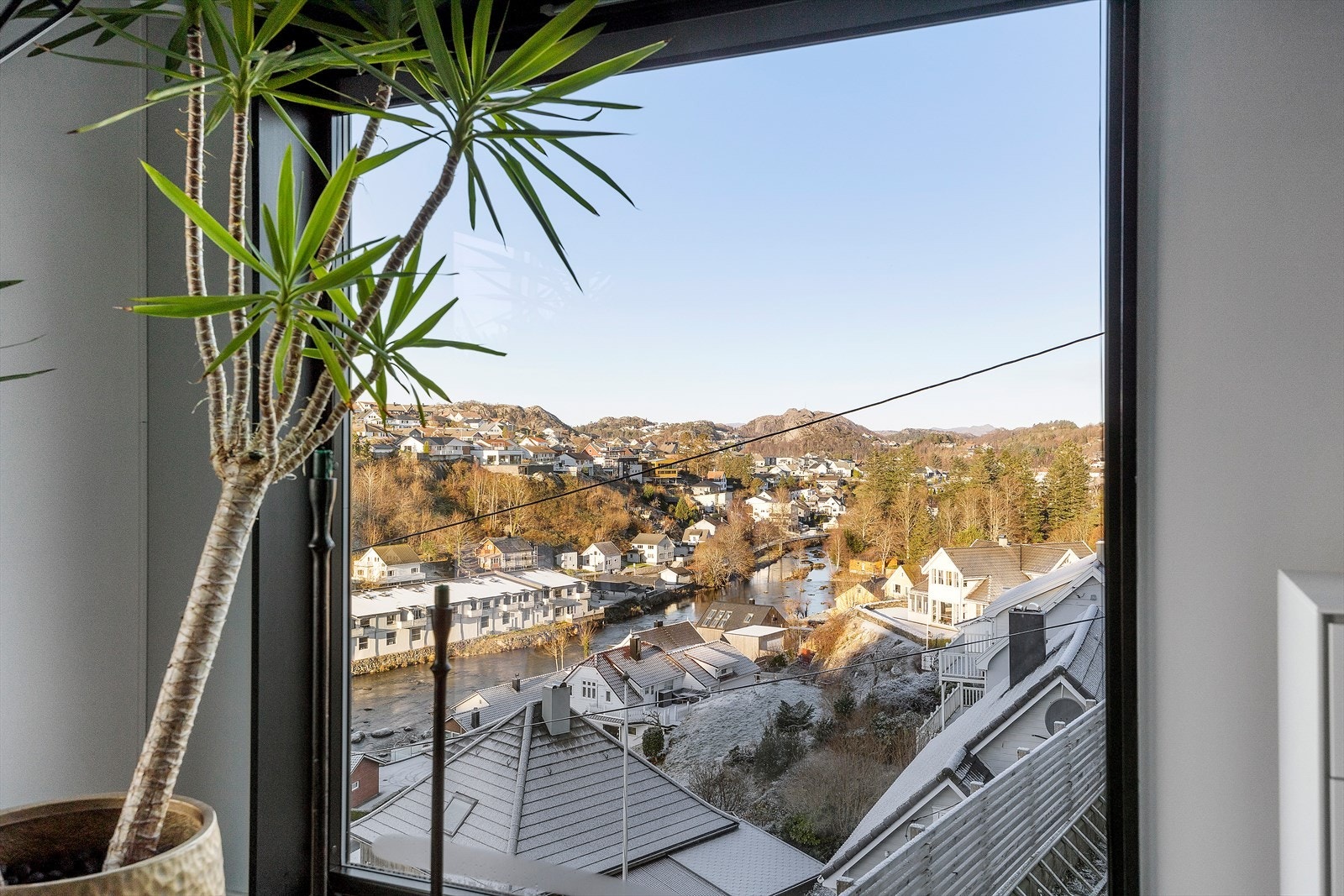 Utsikt fra stuen Galleribilde