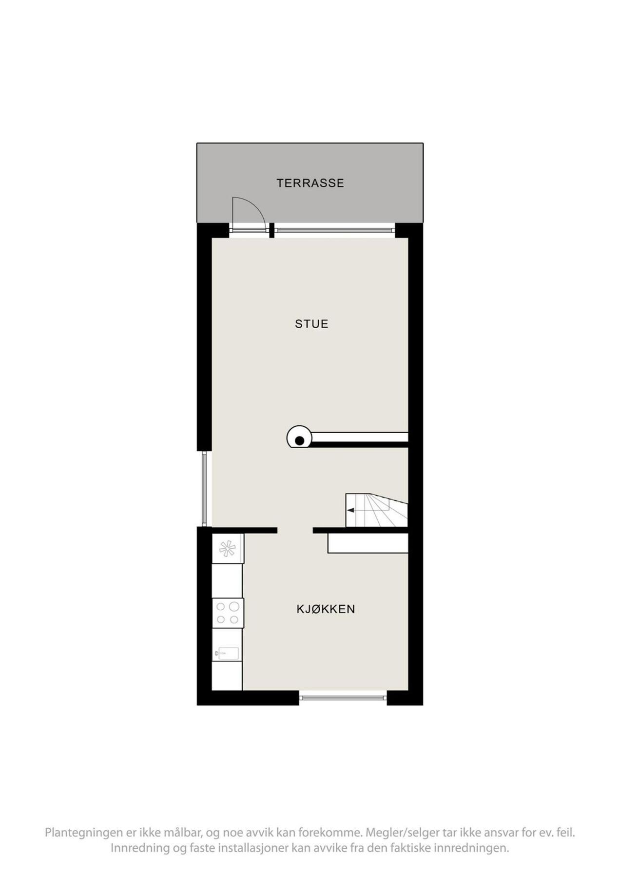 Planskisse 2. etasje. Galleribilde