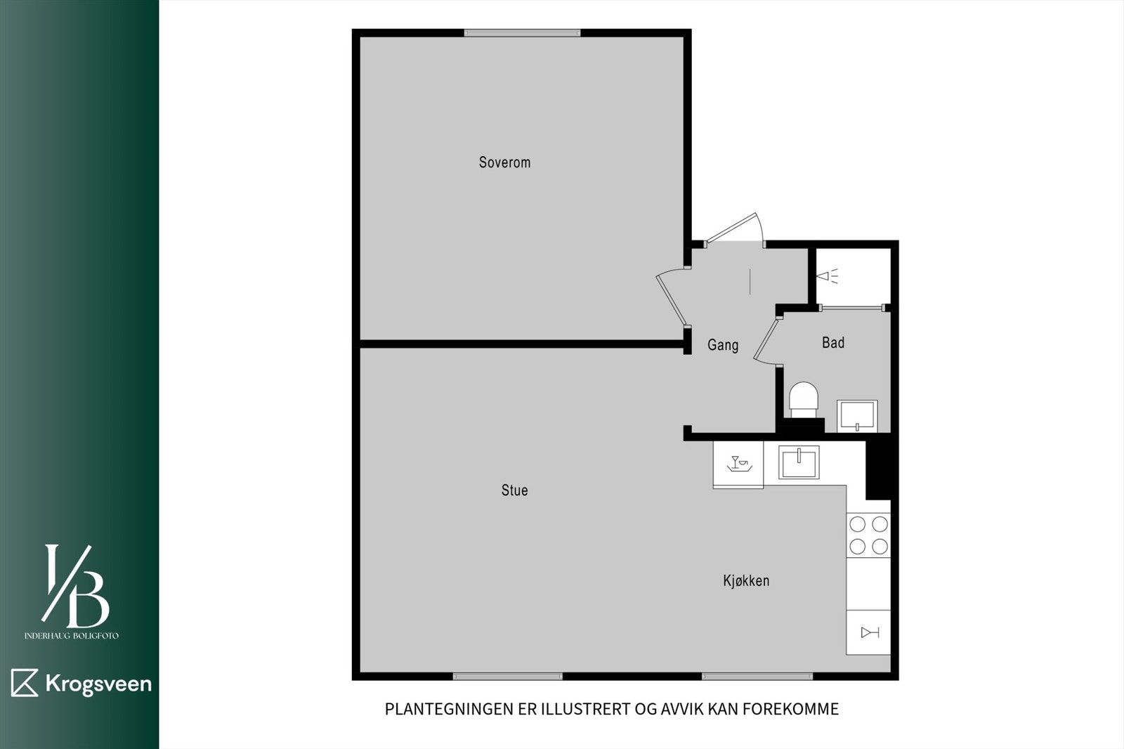 Plantegning. Galleribilde