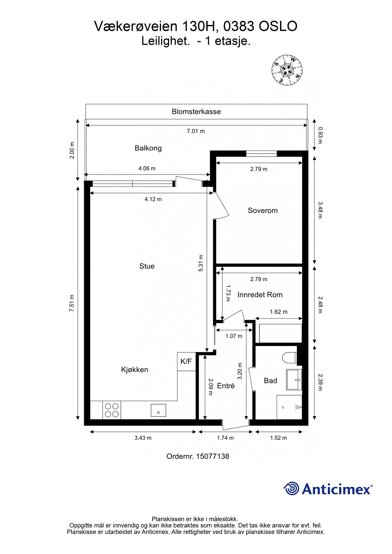 - Plantegning - Galleribilde