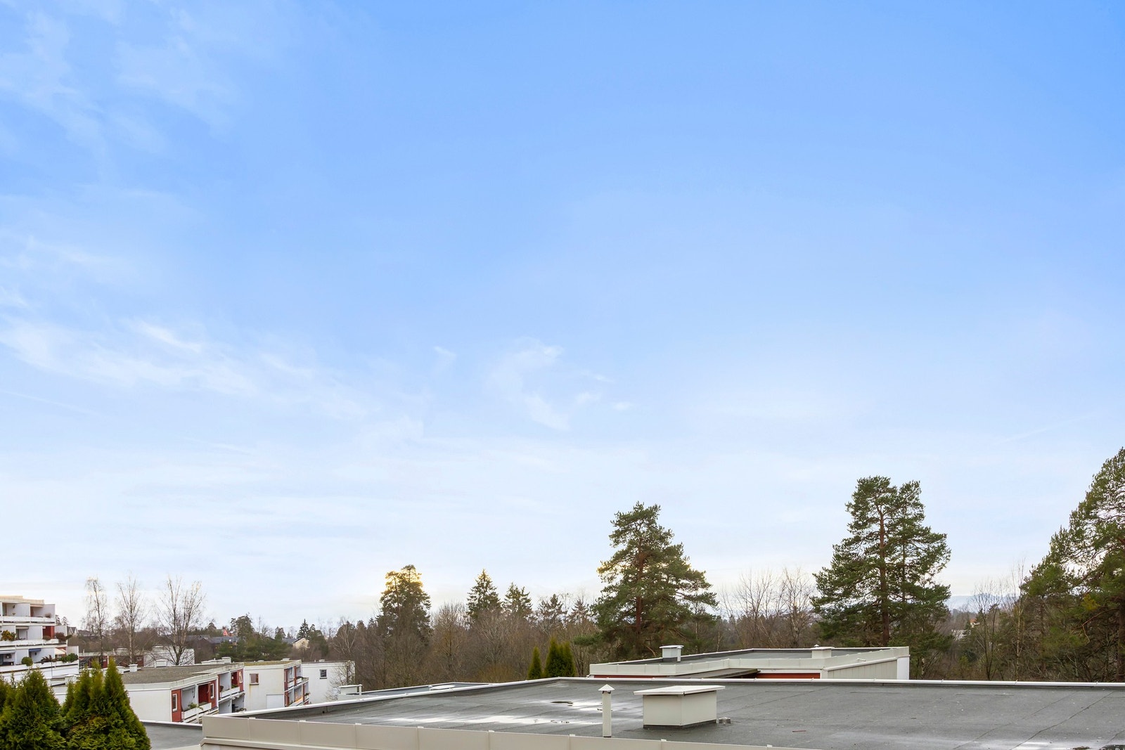 Utsikt fra balkongen. Galleribilde