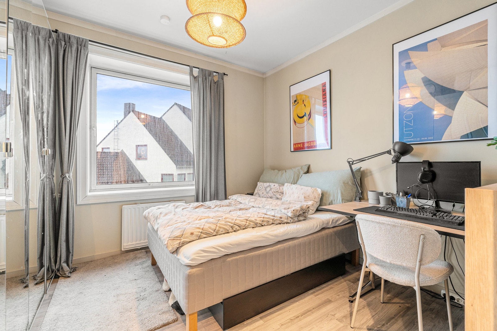 Soverom på 11,1 kvadratmeter. Galleribilde