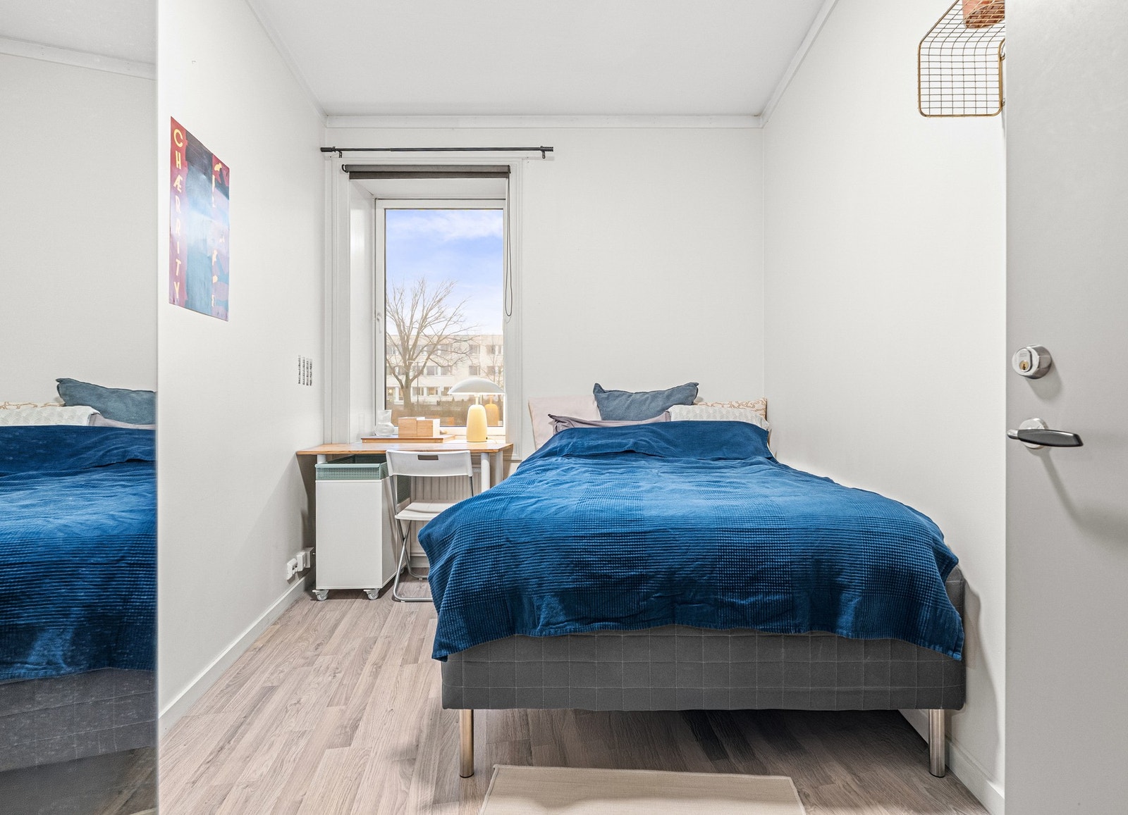 Soverom på 8,9 kvadratmeter. Galleribilde