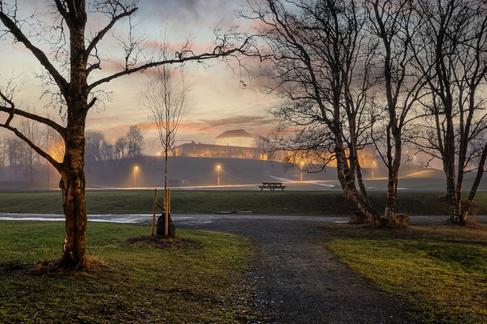 Kristiansten festning og Festningsparken ligger i umiddelbar nærhet. Galleribilde