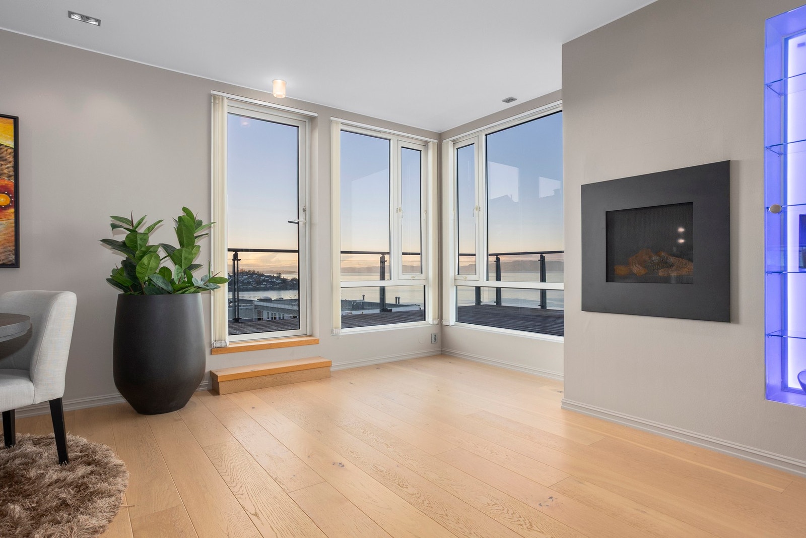 Utgang til veranda. Galleribilde