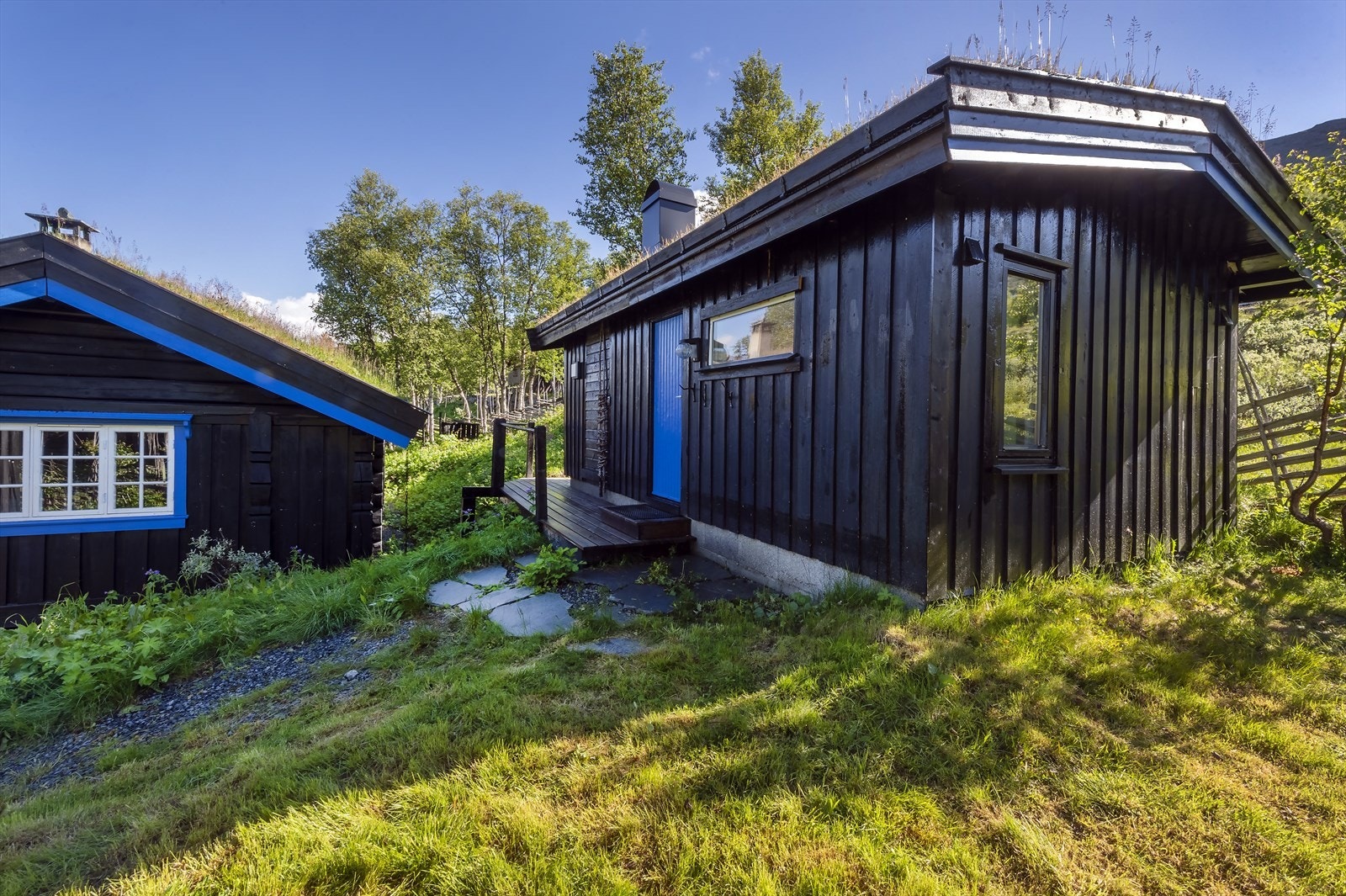 Annekset ble opprinnelig oppført i 1980 og flyttet til eiendommen i 2020/2021 Galleribilde