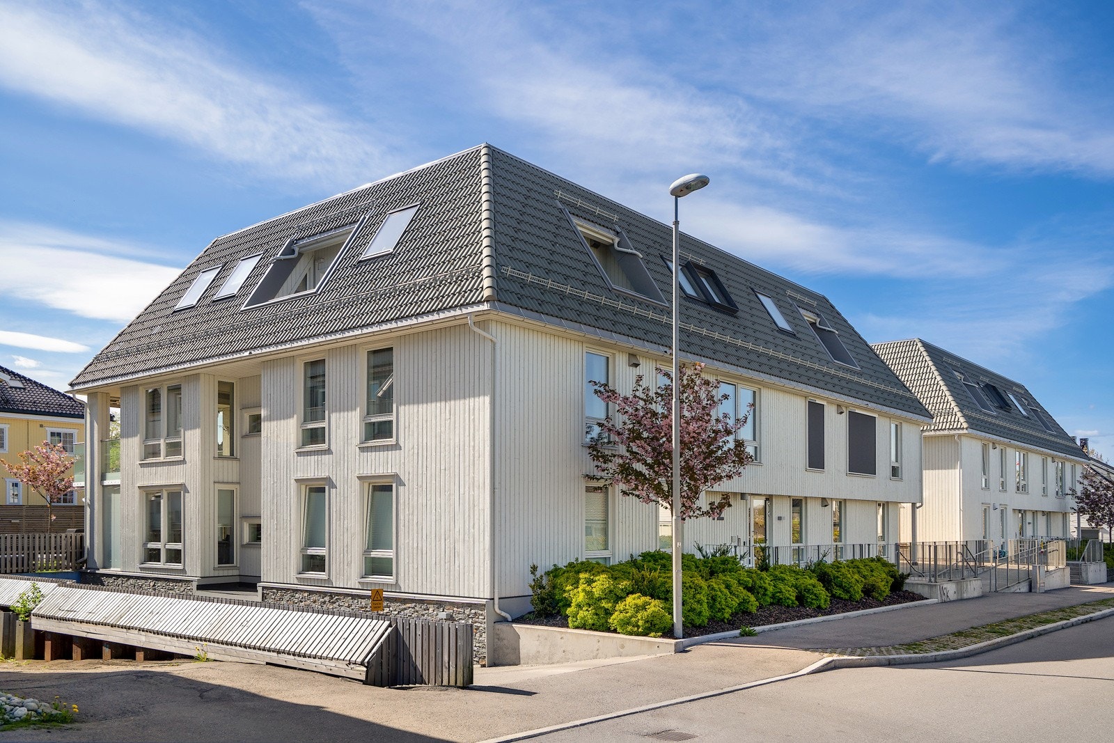 Fasademessig en vakker arkitekttur Galleribilde