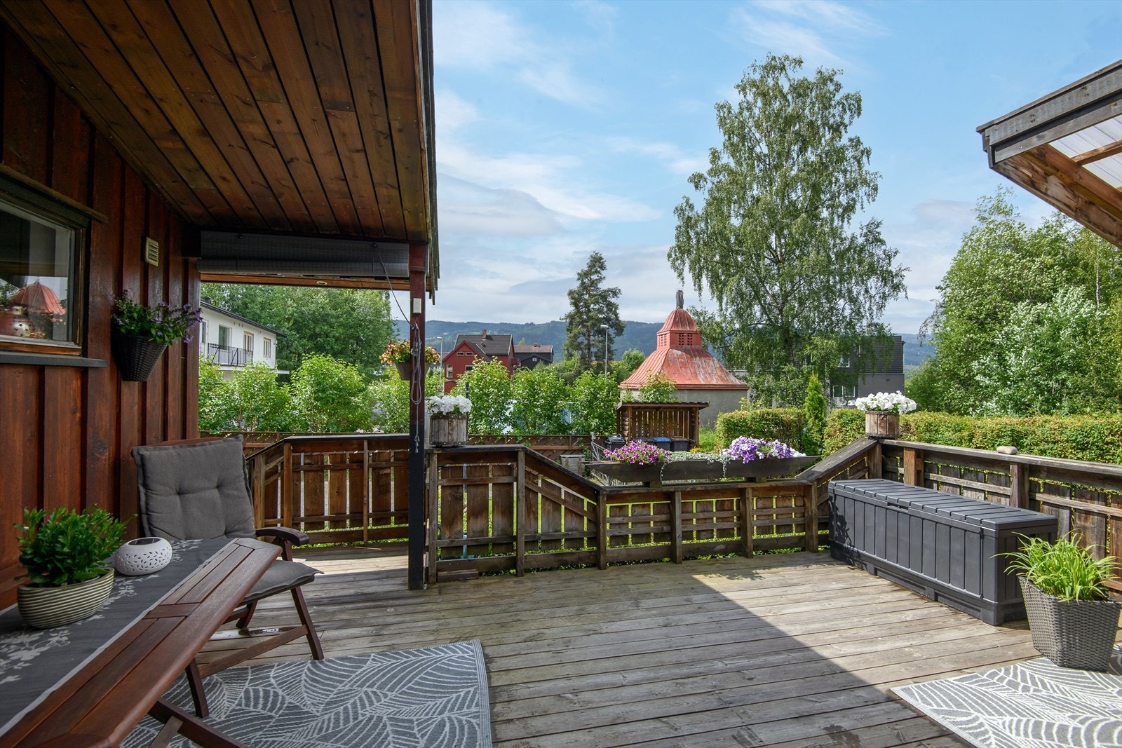 Eiendommen med rolig og skjermet beliggenhet like ned for Lillehammer sentrum Galleribilde