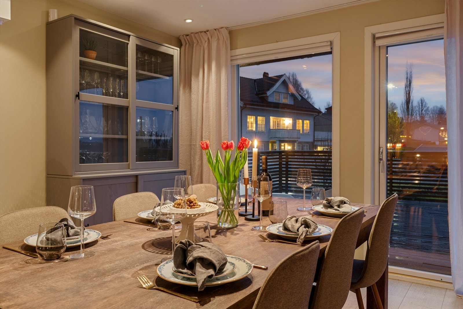 Bilder i kveldlys Galleribilde