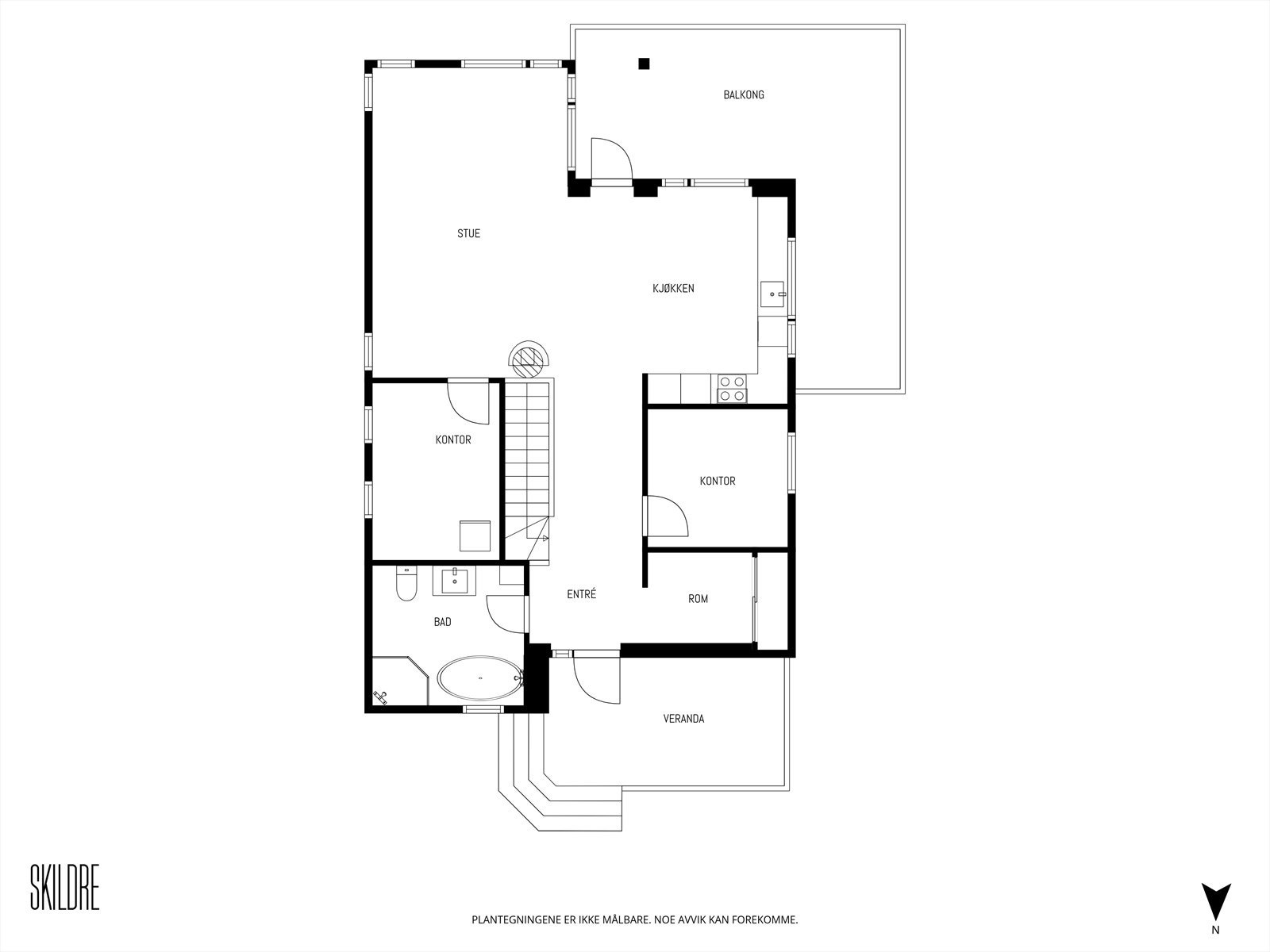 Plantegning | Hovedetasje Galleribilde