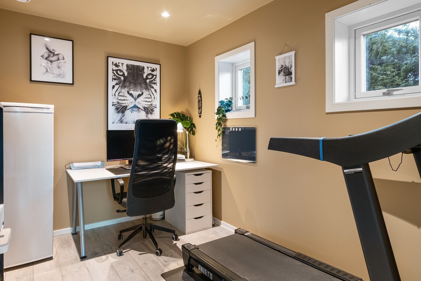 Dette rommet er godkjent som bodareal. Galleribilde