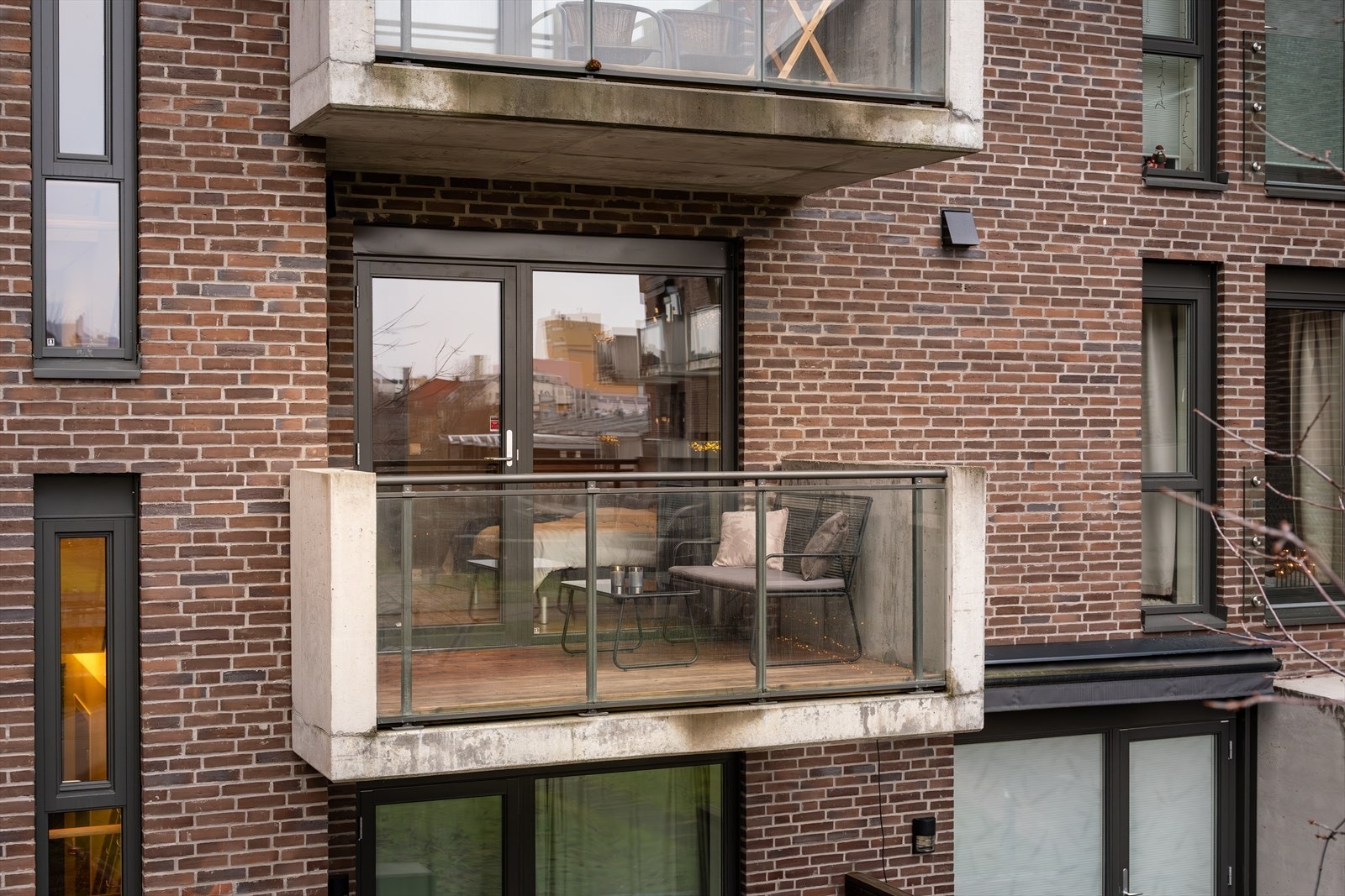 Balkong på 5,5m². Galleribilde