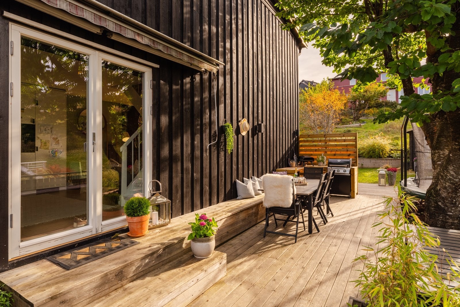 Utekjøkken satt opp i 2025. Galleribilde