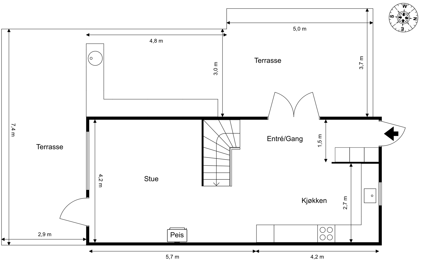1. Etasje. Galleribilde