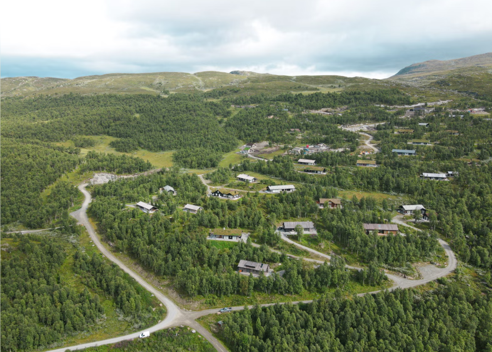 Sommerbilde fra området. Galleribilde