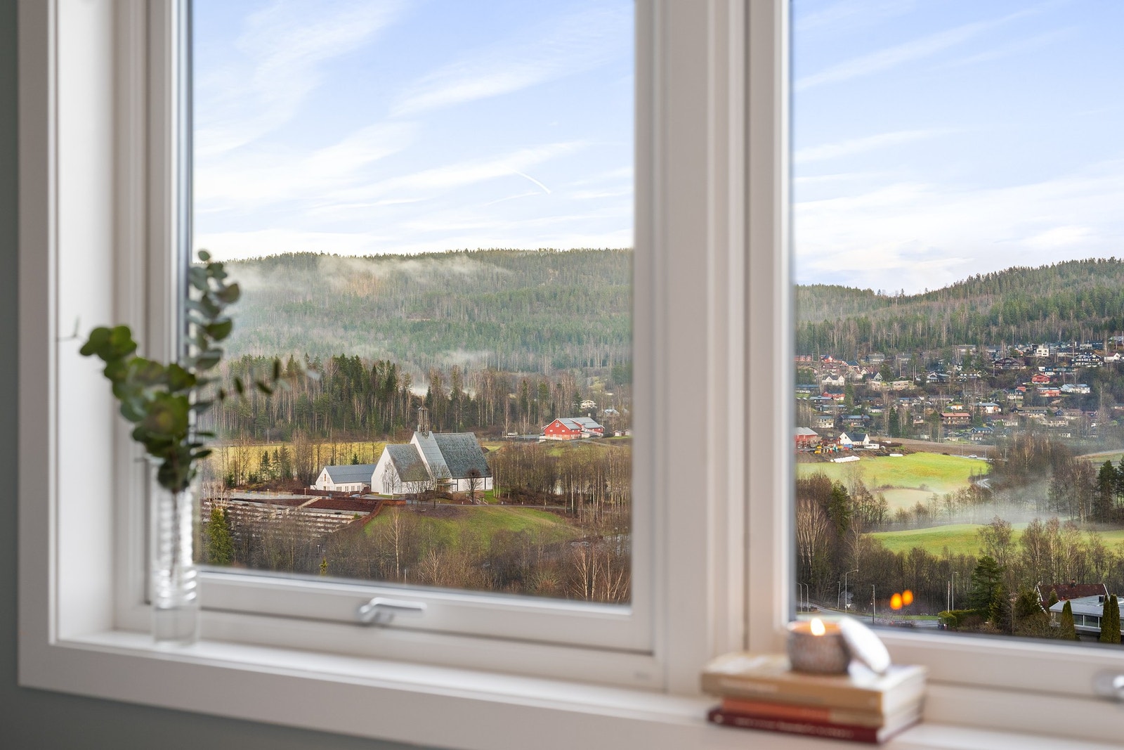 Utsikt fra hovedsoverom Galleribilde