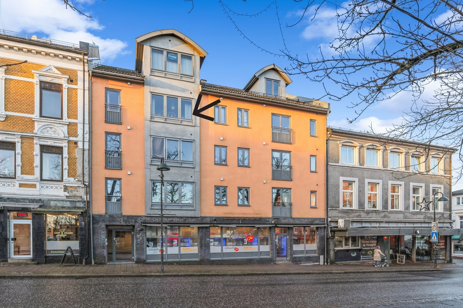 Super beliggenhet i 4. etasje med heisadkomst. Galleribilde