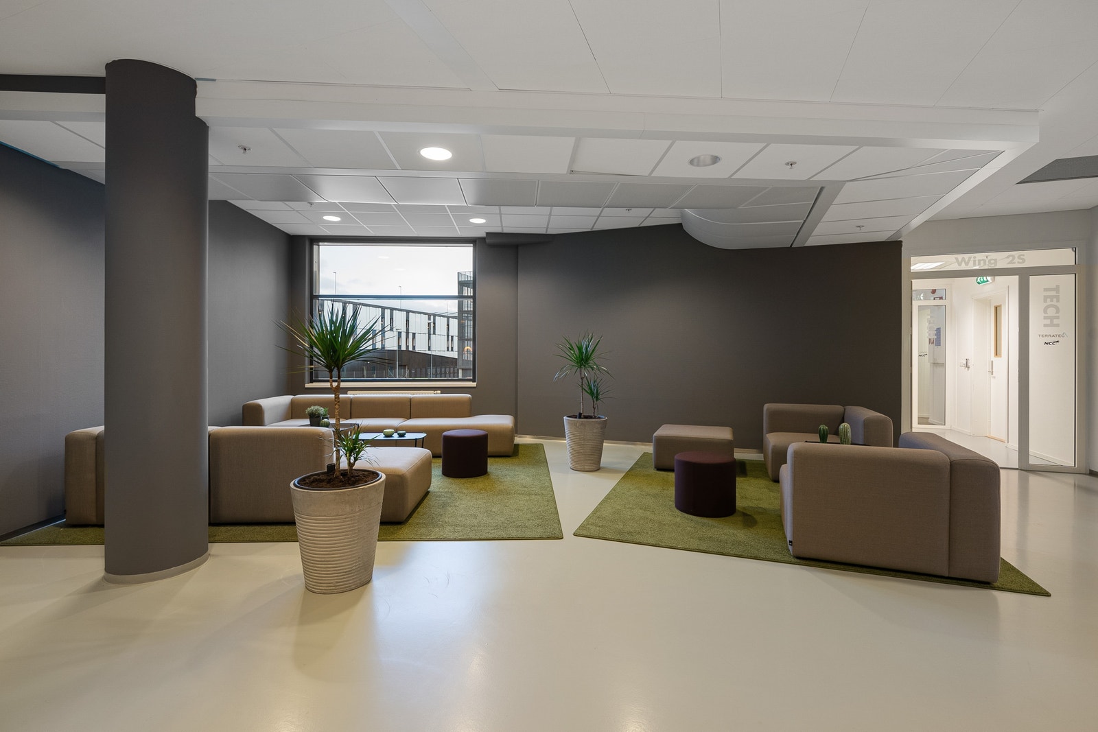 Sosial sone i byggets 2.etasje Galleribilde