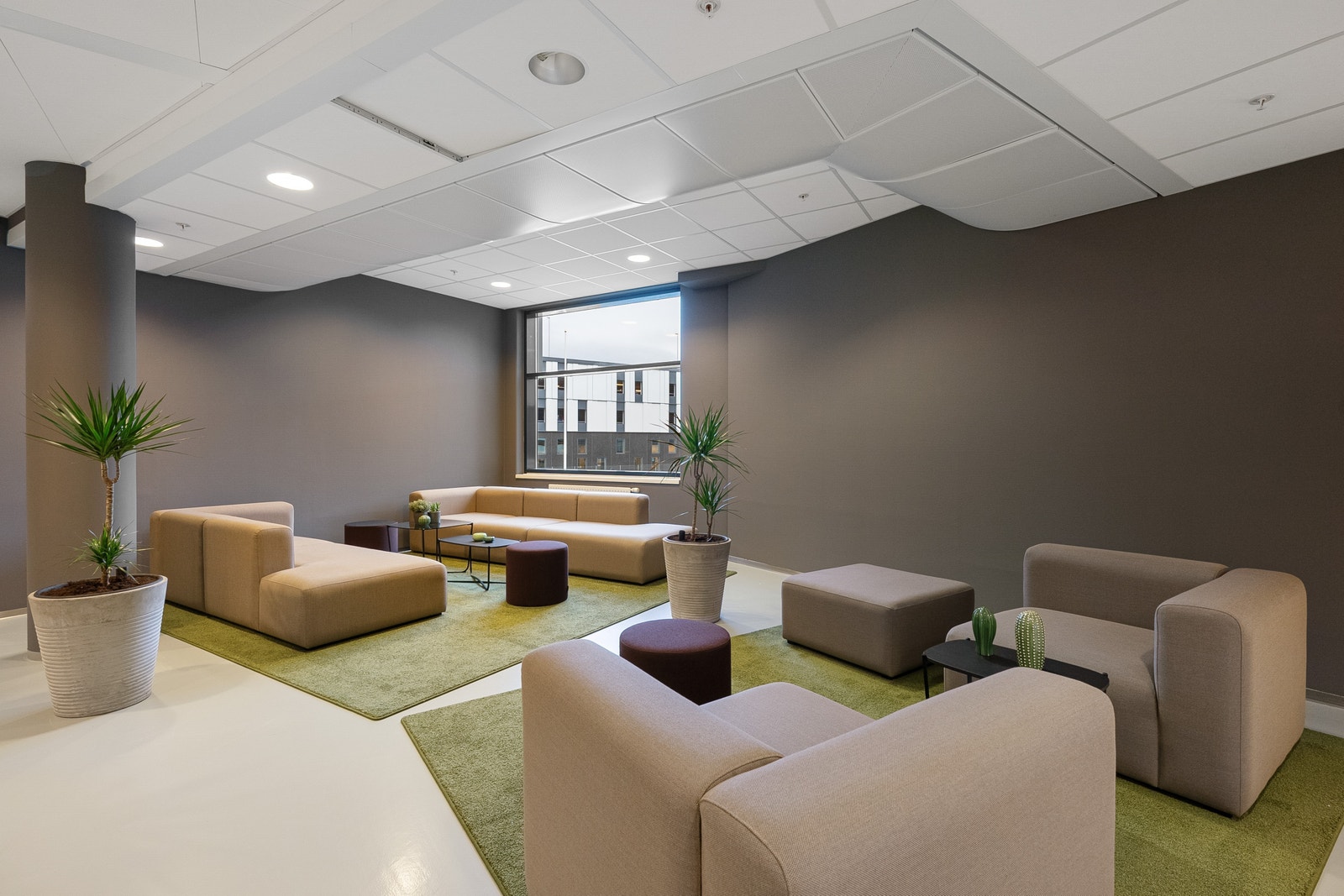 Sosial sone i byggets 2.etasje Galleribilde