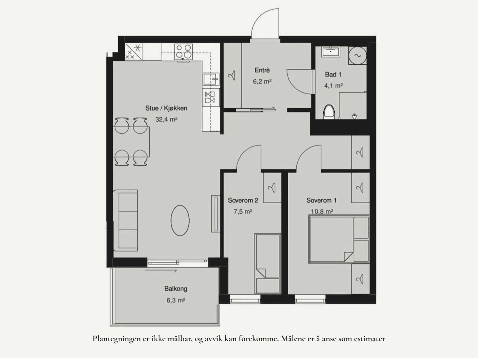 Plantegning. Galleribilde