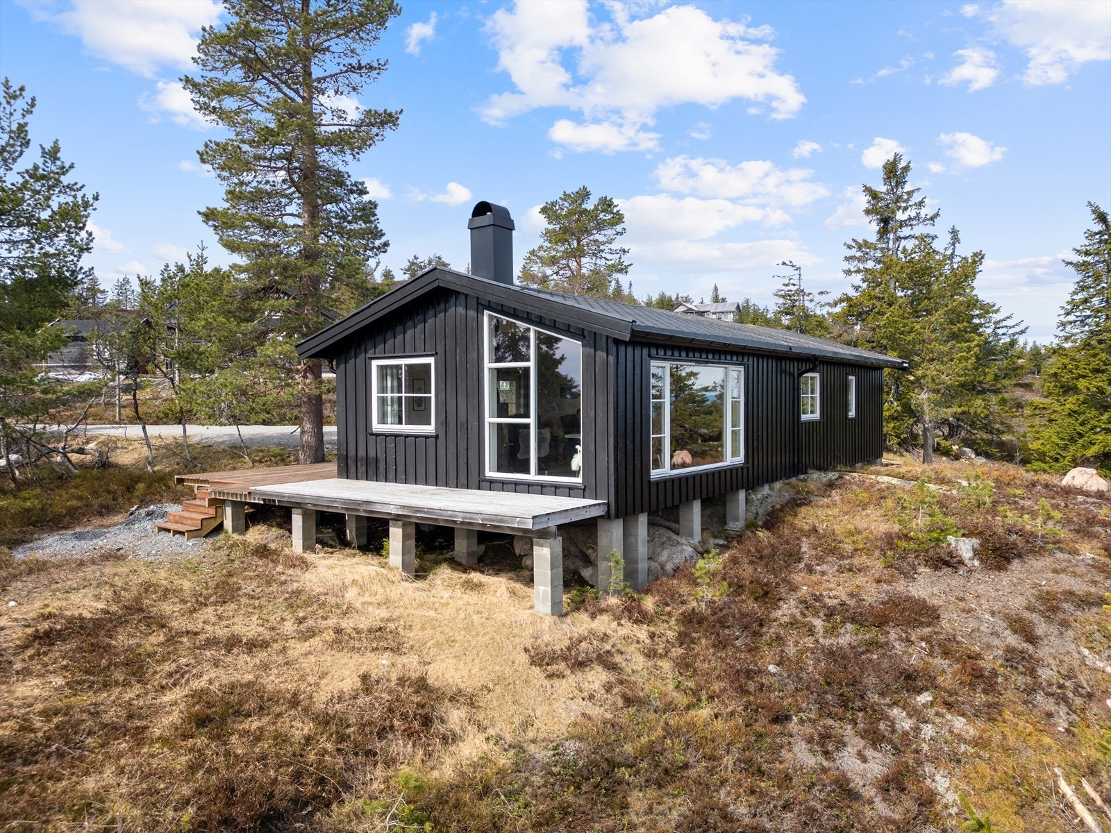 Velkommen til den koselige hytta i Kløvnattvegen 33 på Blefjell Sør. Galleribilde