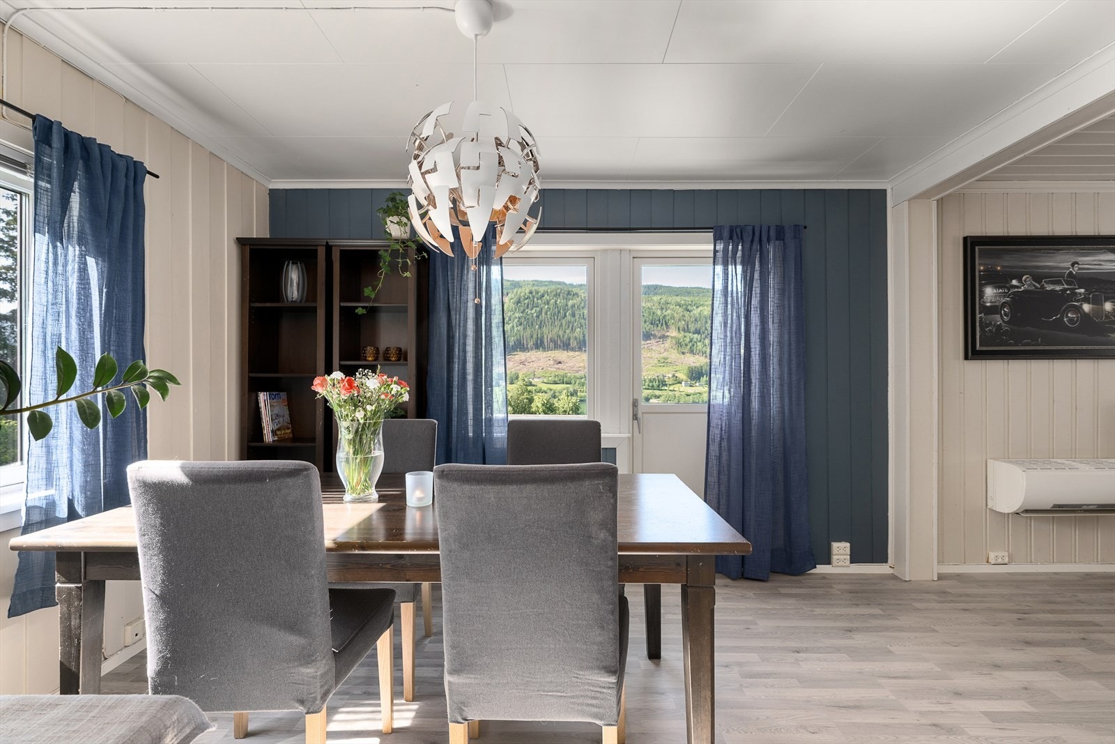 Fin utsikt fra spisestuen Galleribilde