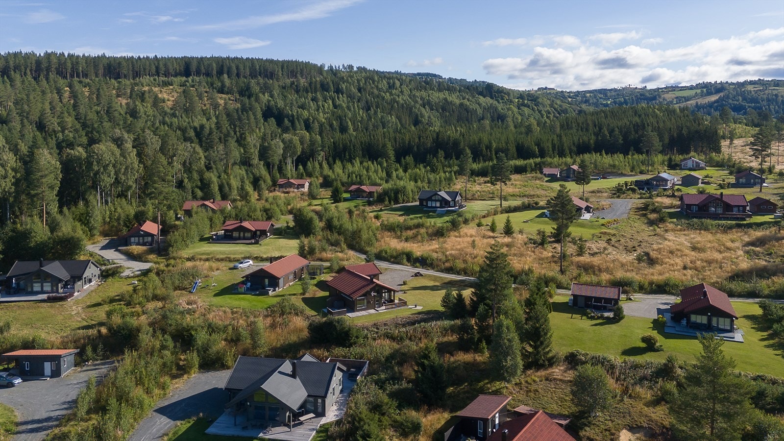 Inviter til hyggelige stunder på hytta Galleribilde