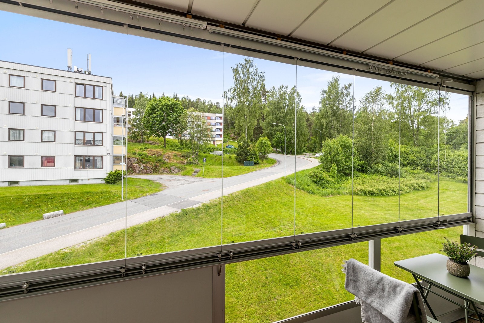 Utsikt mot turområdet Galleribilde