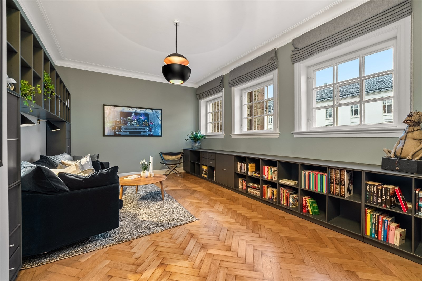 Optimal planløsning og flere spesialtilpasninger som gir et helhetlig uttrykk. Galleribilde