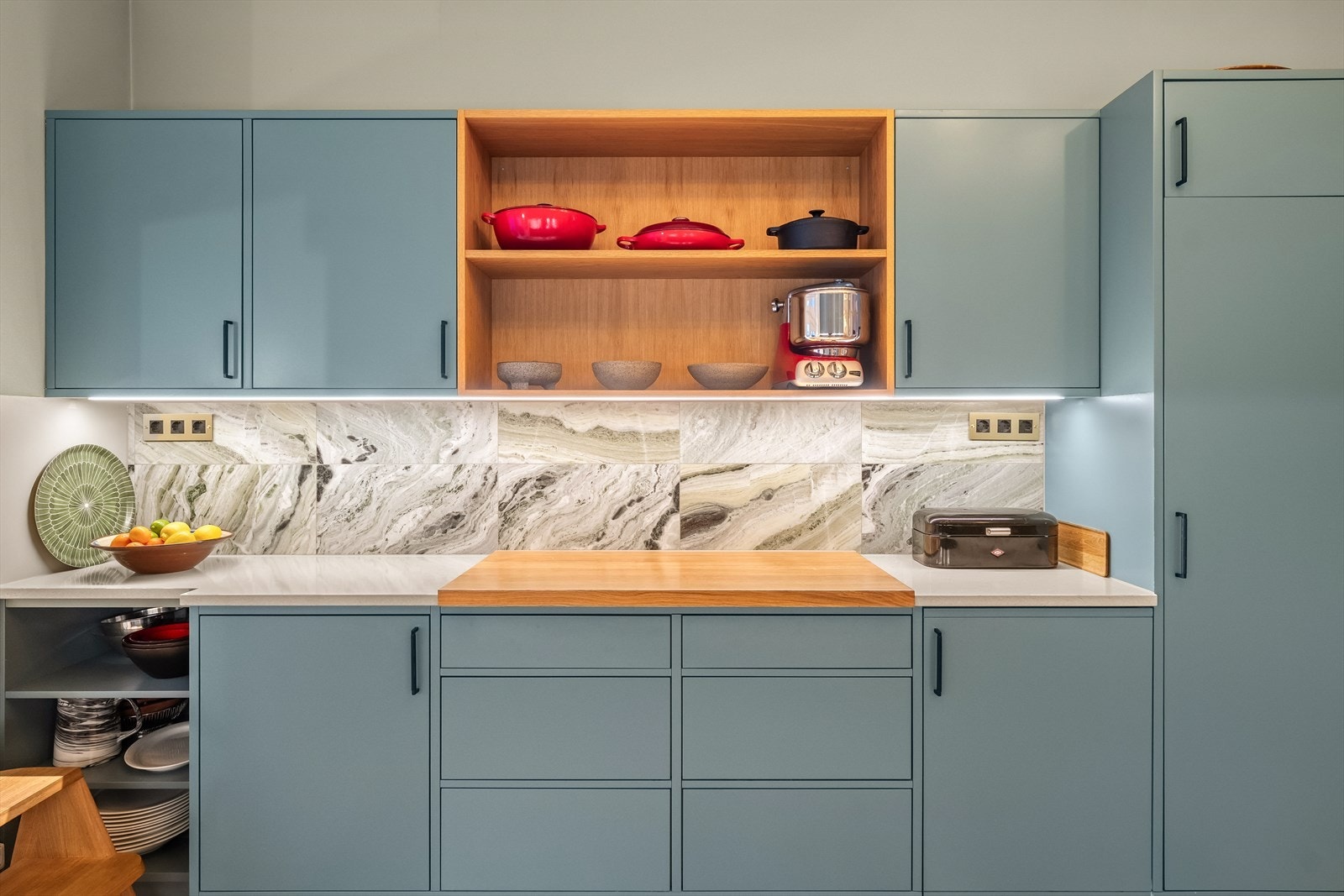 Veggene er malt med Jotun Sense, farge Minty Breeze. Galleribilde