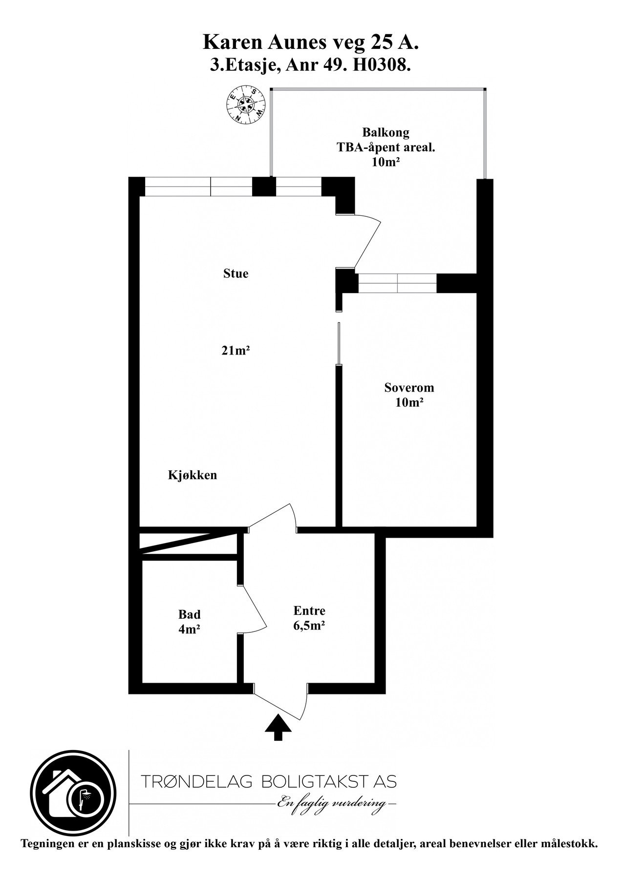 Planskisse. Galleribilde