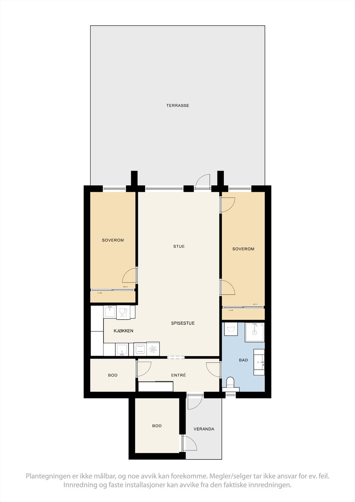 Plantegning. Galleribilde