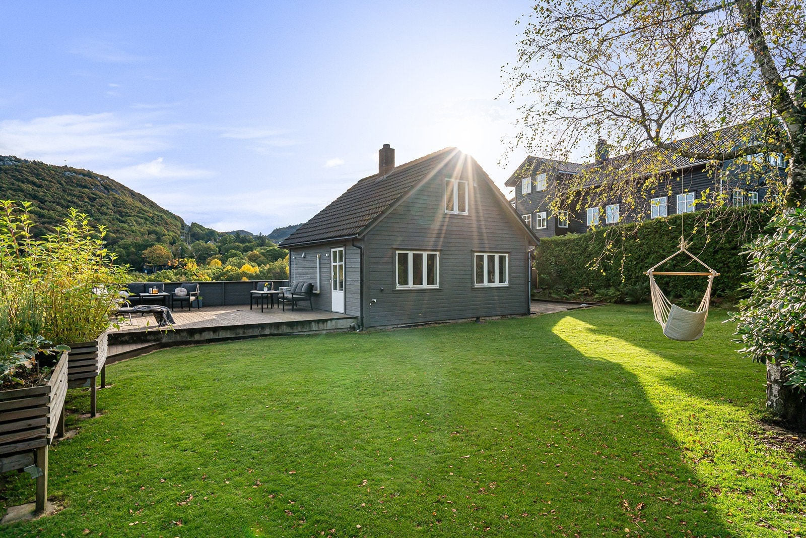 Perfekt for både familieliv og sosiale sammenkomster. Galleribilde