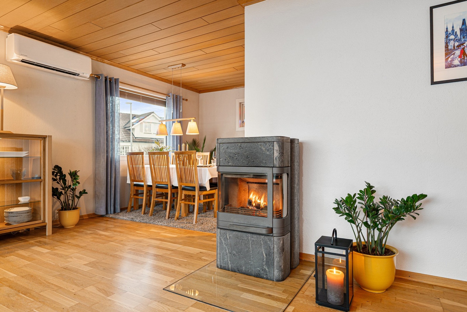 Pipen ble rehabilitert i 2016 med keramisk røykrør. Galleribilde