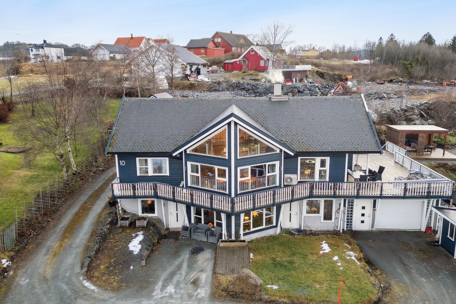 Boligen ble bygget i 2012, og har ferdigattest fra 2013. Galleribilde