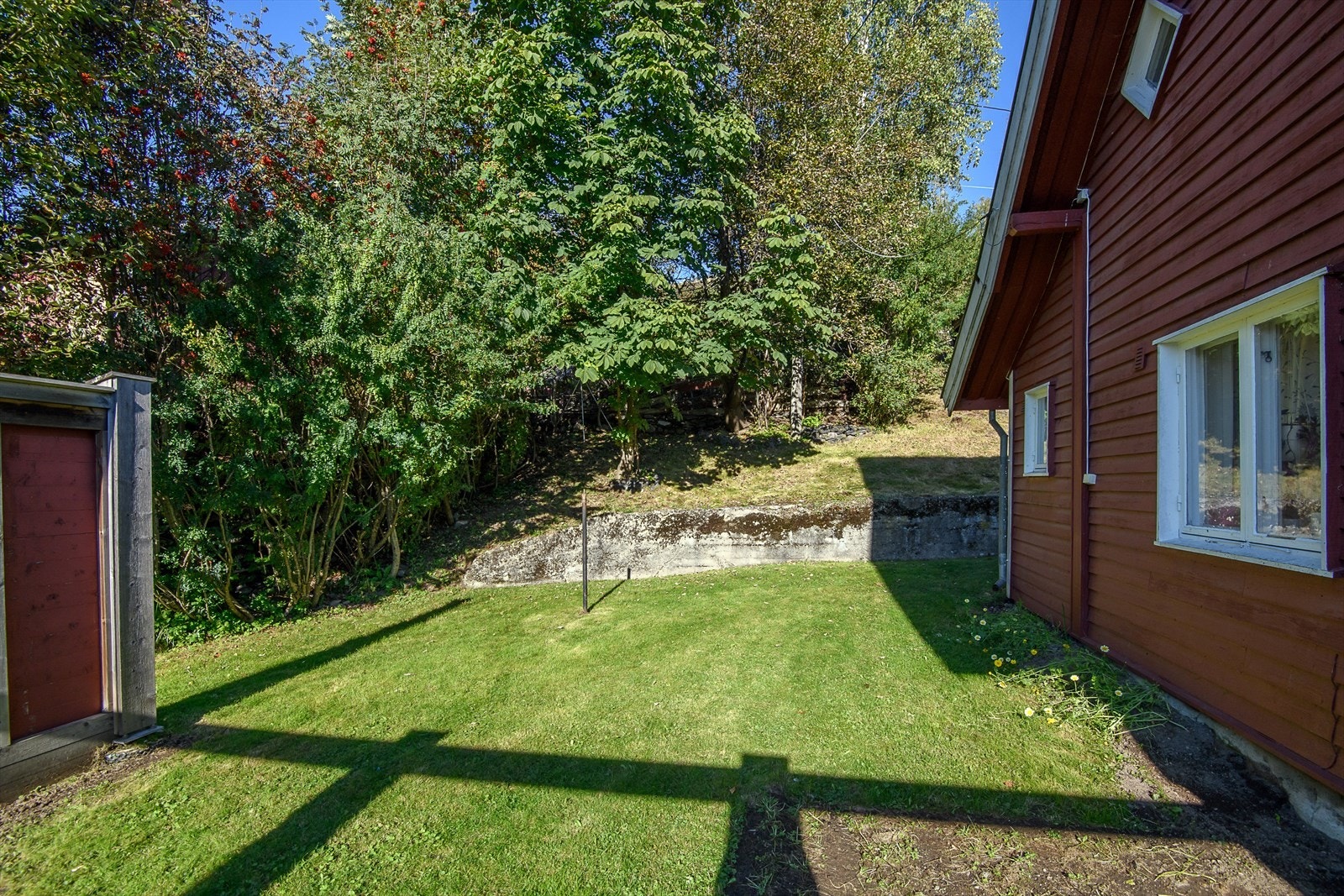 Hage mot vest. Galleribilde