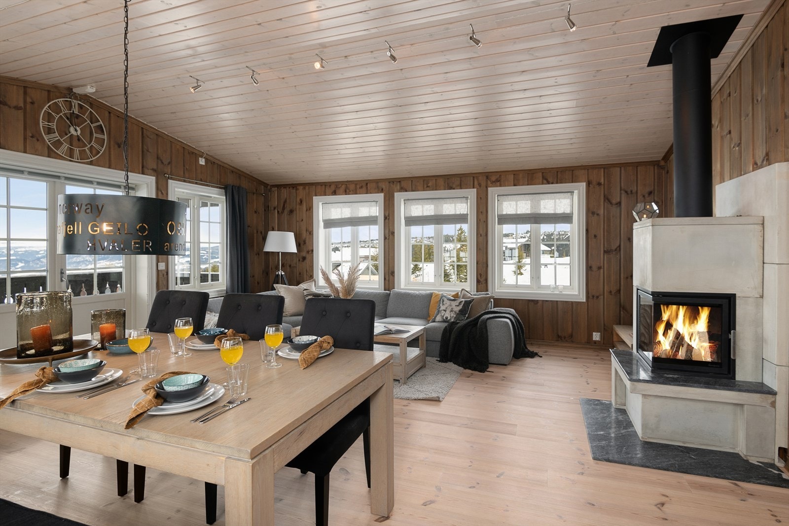 Med sine fine møbleringsmuligheter vil hele familien finne sin naturlige plass. Galleribilde