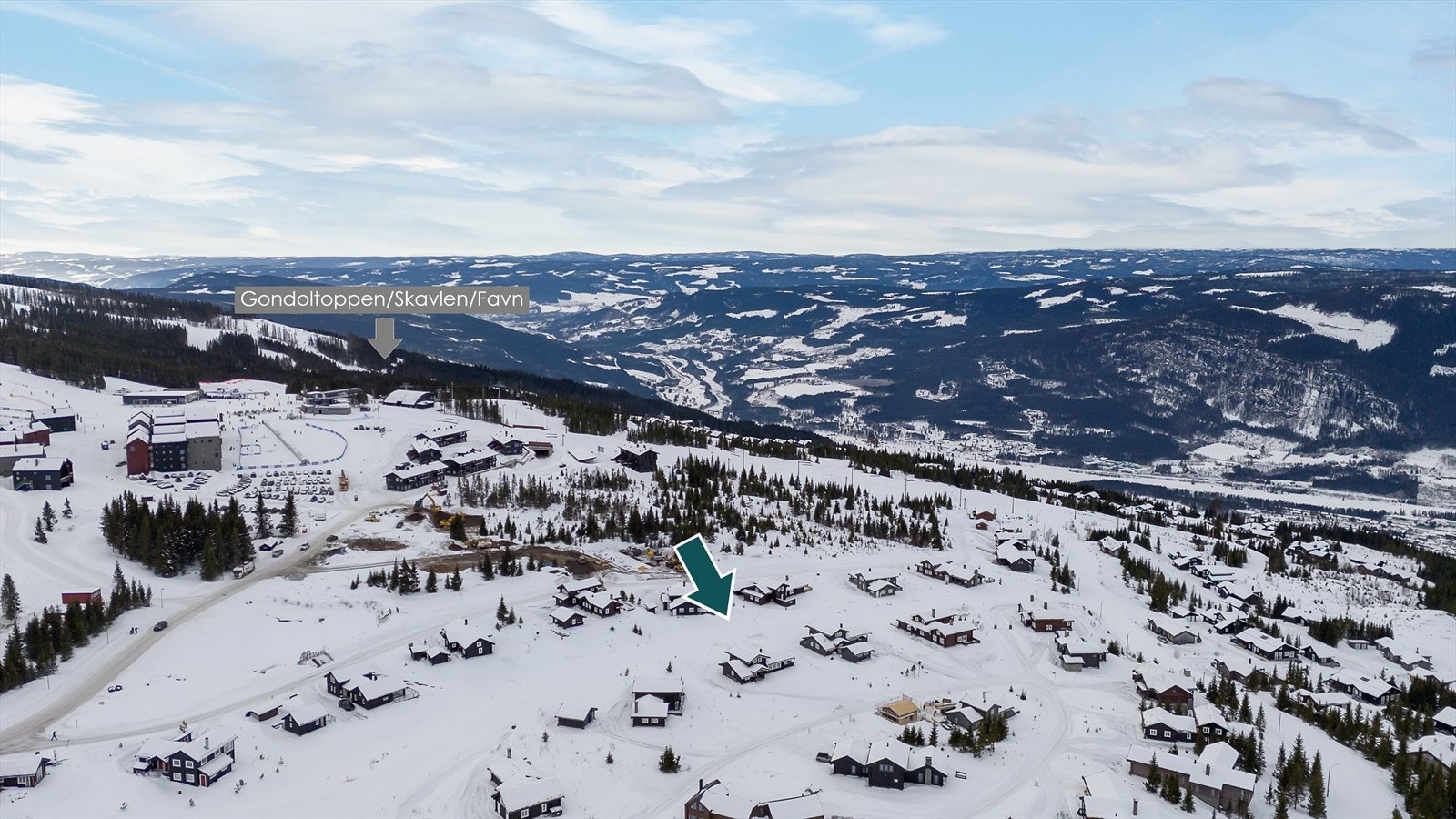 Den gode beliggenheten sørger for kort vei til "alt" Hafjell har å by på. Galleribilde