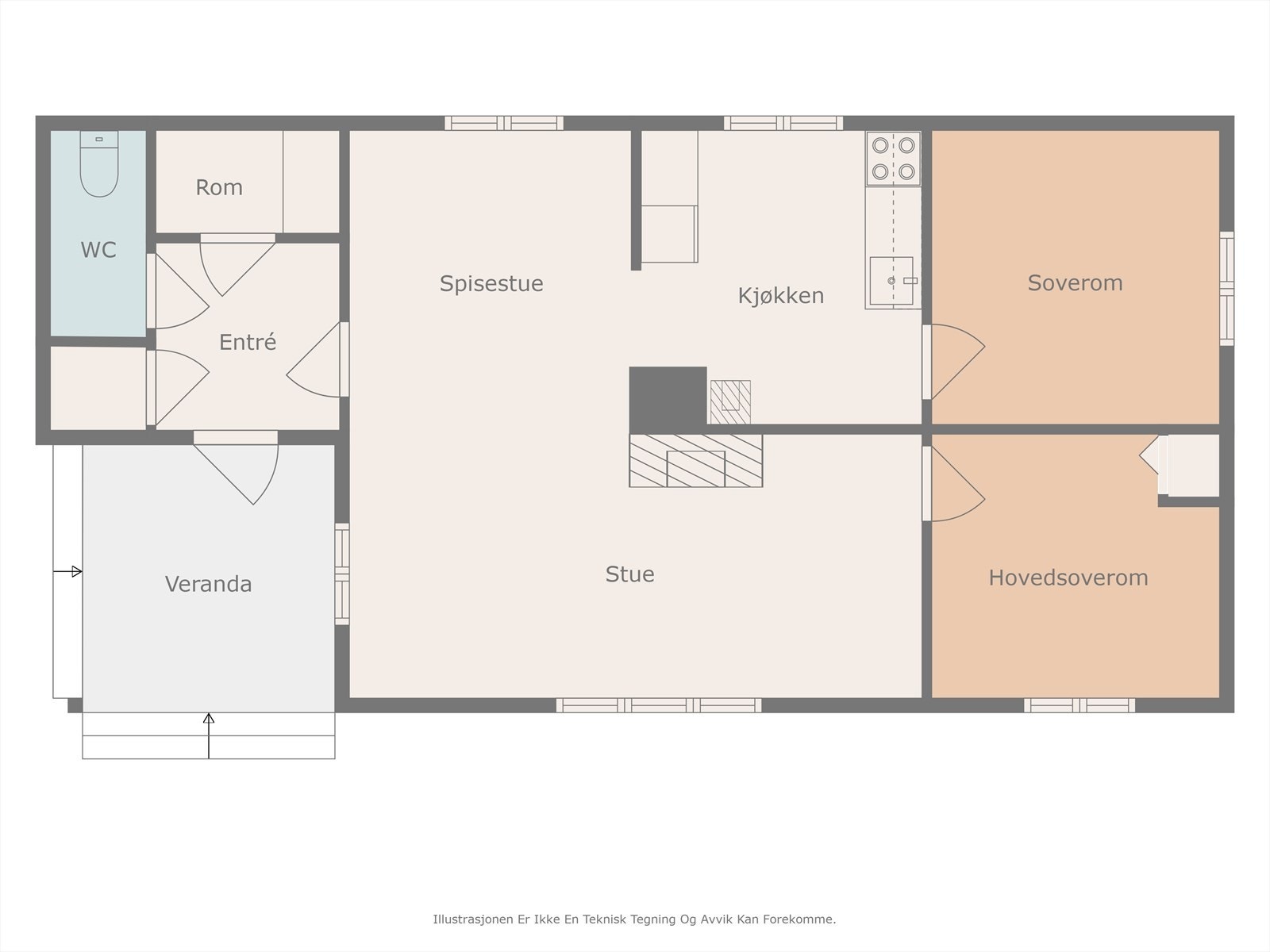 Plantegning. Galleribilde