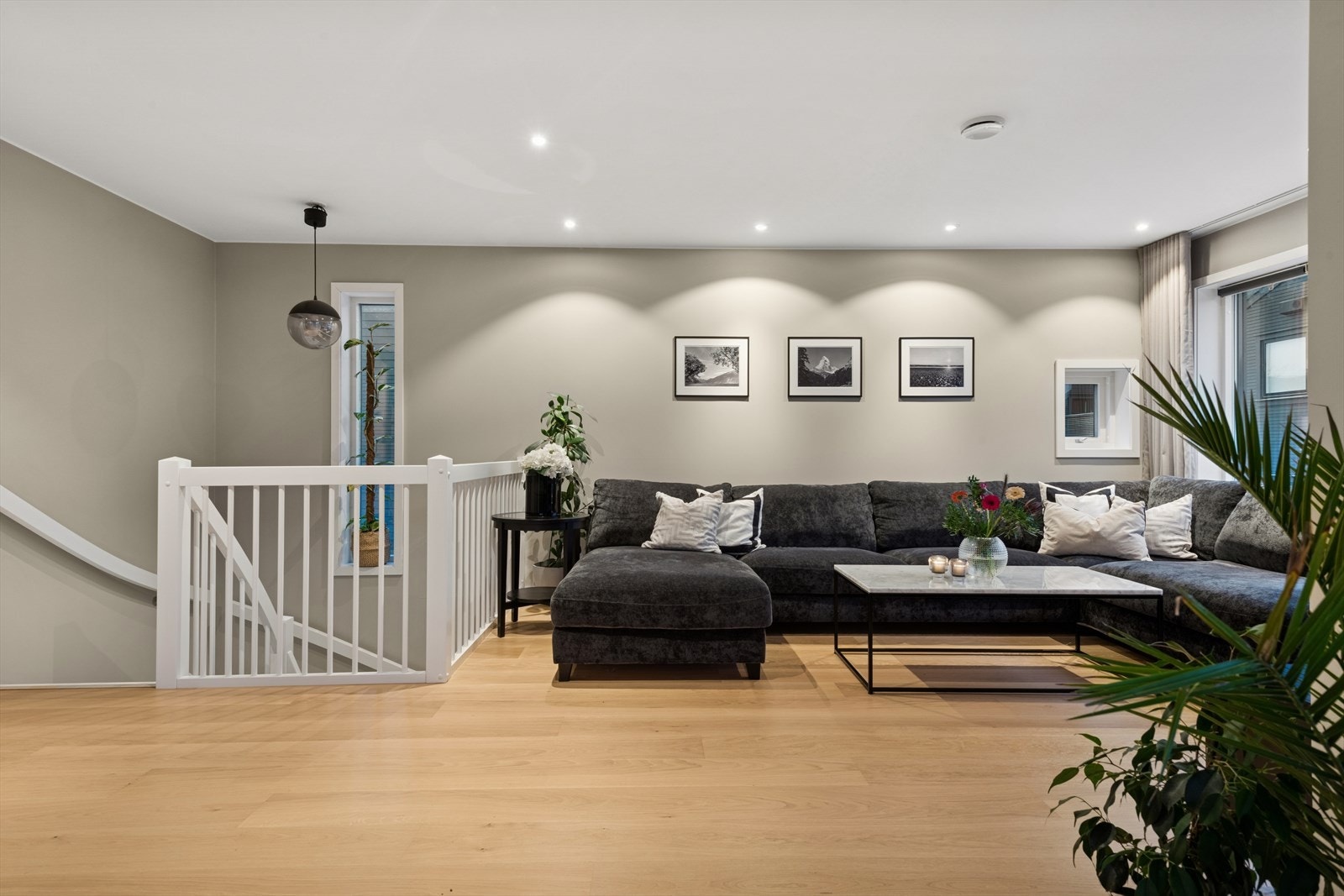 Herlig stueavdeling med god møbleringsfrihet. Galleribilde