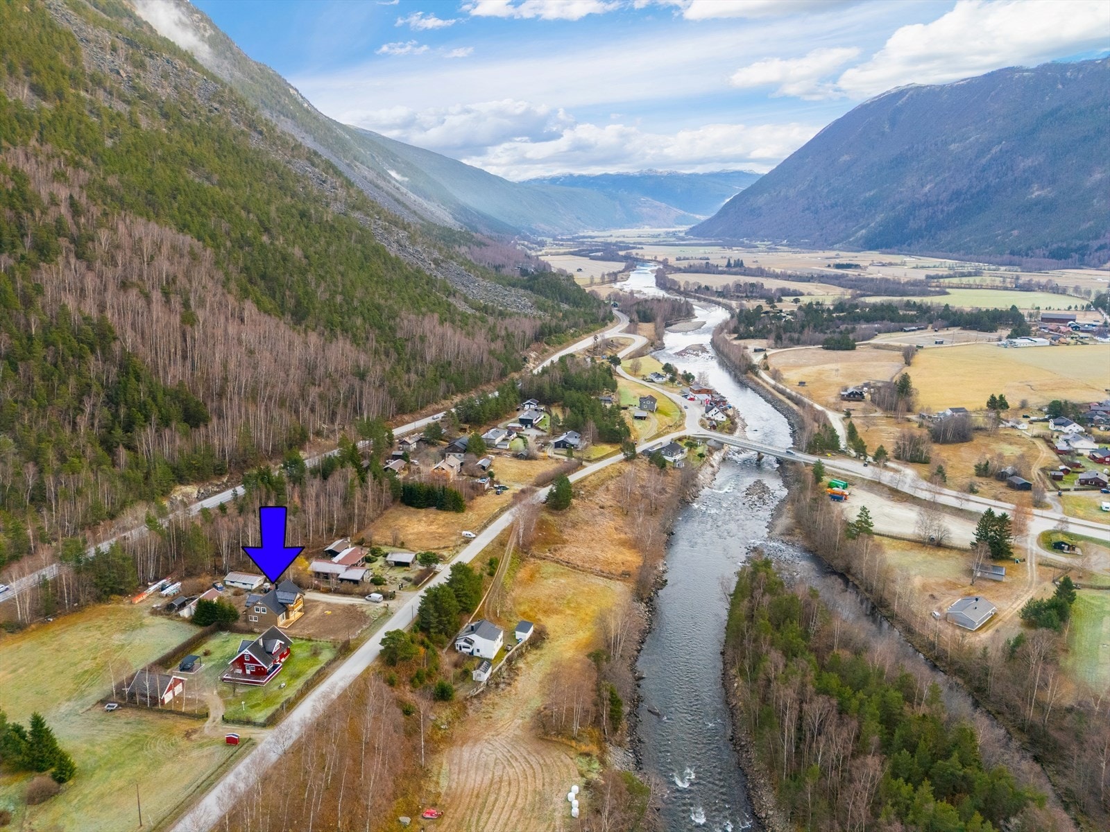 På grunn av nærheten til E6 må noe trafikkstøy påregnes. Galleribilde