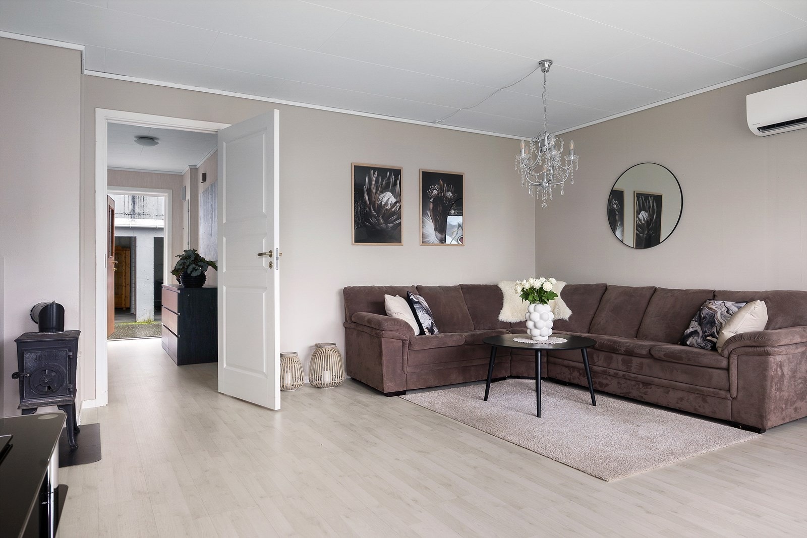 Koselig sofakrok. Galleribilde