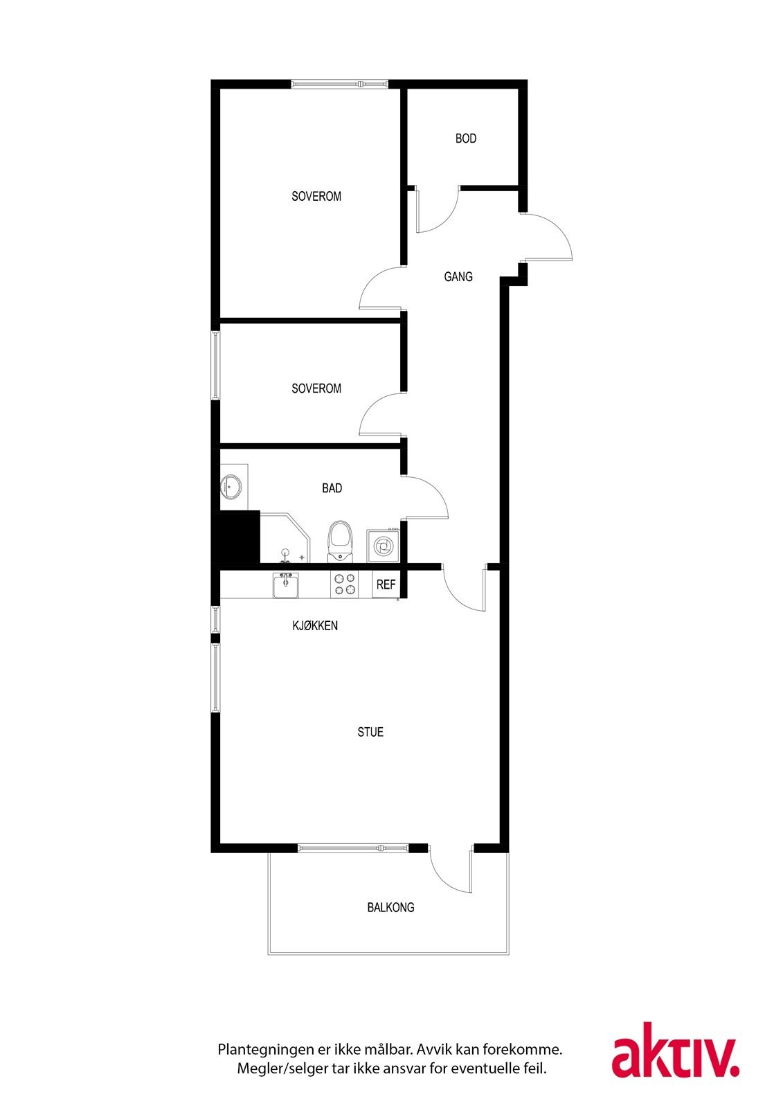 Plantegning. Galleribilde