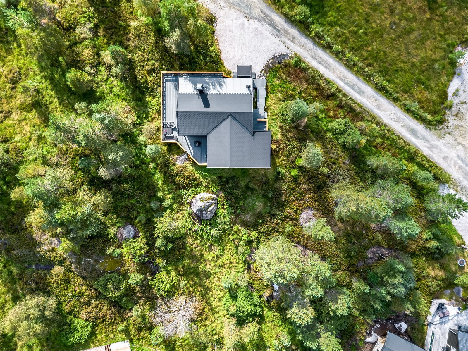 Dronefoto Galleribilde