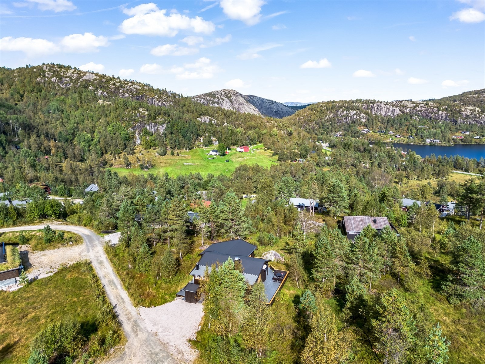 Dronefoto Galleribilde