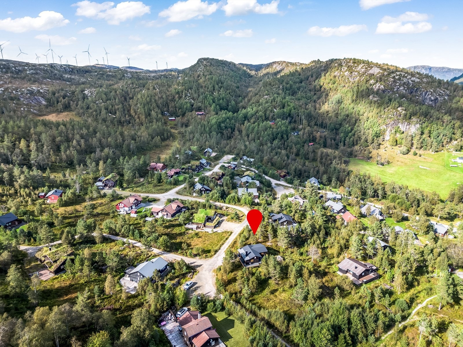 Dronefoto Galleribilde