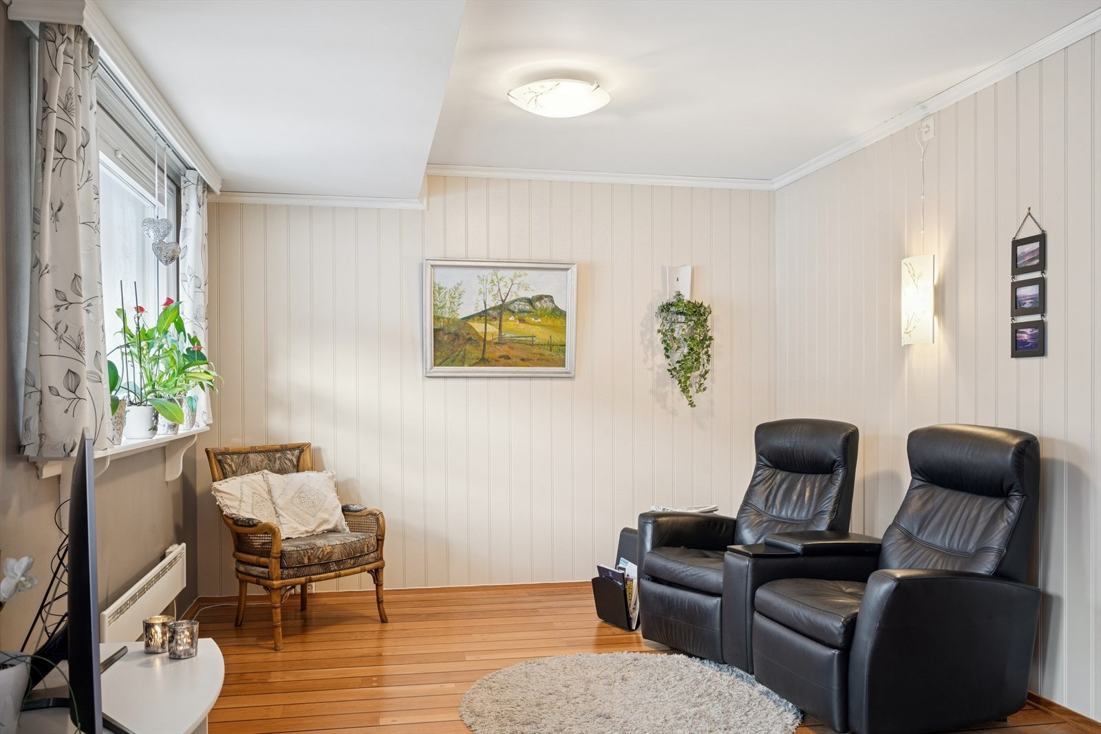 TV-stue (opprinnelig soverom). Galleribilde